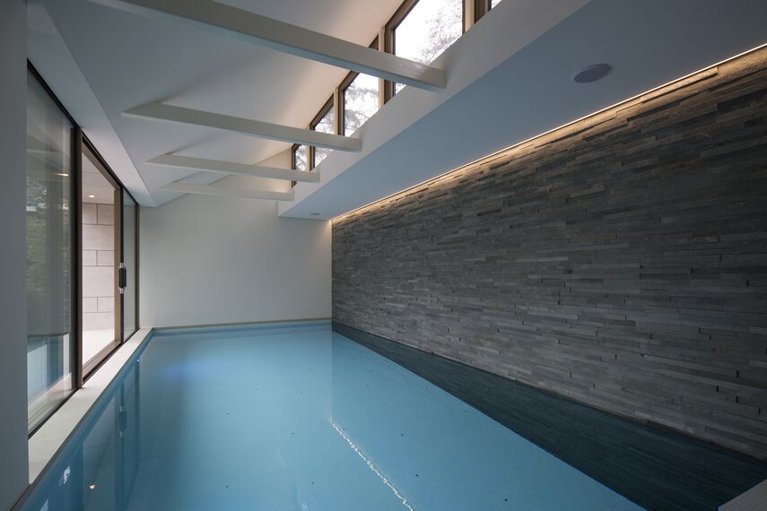 BriseSoleil 40 Sonnenschutz, HiFinity Schieben und Falten und CS 86-HI (c) Abgesagte Systeme - Swimming pool Poolhouse Bergen ansässig in Bergen, die Niederlande