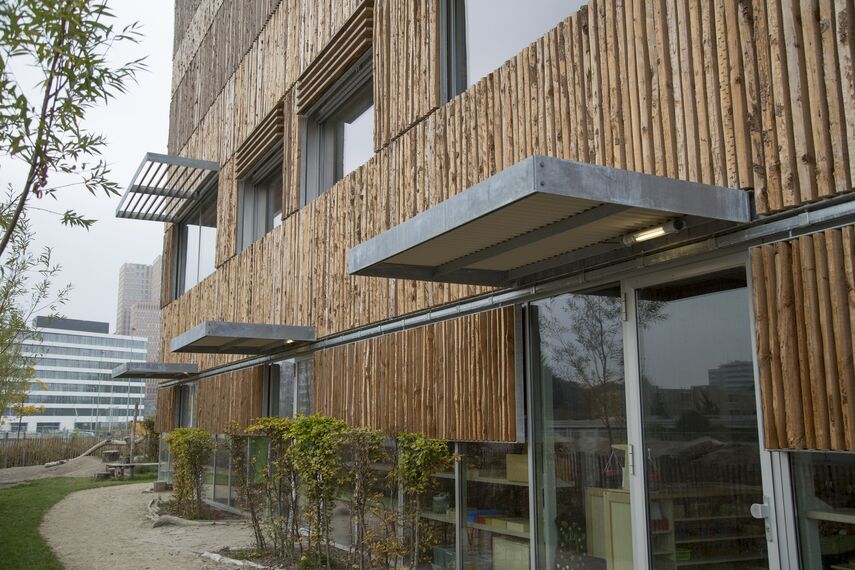 CS 38-SL Abgesagte Systeme und SlimLine 38 Fenster - Boarding school Children's Campus Zuidas ansässig in Amsterdam, die Niederlande