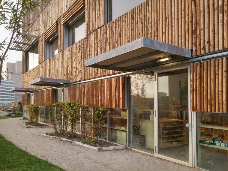 CS 38-SL Abgesagte Systeme und SlimLine 38 Fenster - Boarding school Children's Campus Zuidas ansässig in Amsterdam, die Niederlande