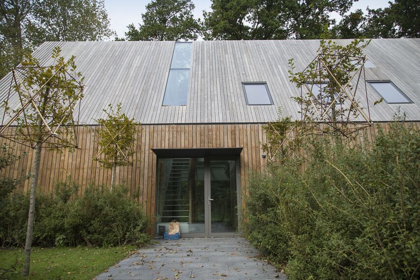 CS 86-HI (c) Abgesagte Systeme, ConceptWall 50 Fassaden und HiFinity Schieben und Falten - Villa Bosvilla Voorschoten ansässig in Voorschoten, die Niederlande