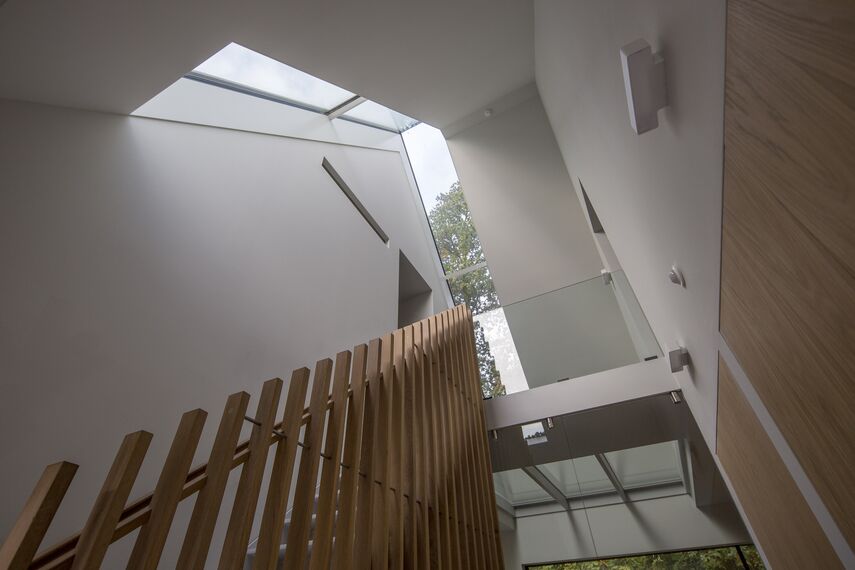 CS 86-HI (c) Abgesagte Systeme, ConceptWall 50 Fassaden und HiFinity Schieben und Falten - Villa Bosvilla Voorschoten ansässig in Voorschoten, die Niederlande