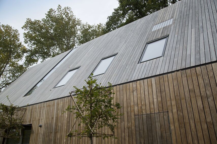 CS 86-HI (c) Abgesagte Systeme, ConceptWall 50 Fassaden und HiFinity Schieben und Falten - Villa Bosvilla Voorschoten ansässig in Voorschoten, die Niederlande