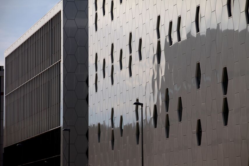 CI 45 Fenster, ConceptSystem 77 Türen, ConceptSystem 77 Fenster und CW 50-HI Fassaden - College/University National Centre  of Physical and Technological Sciences ansässig in Vilnius, Litauen