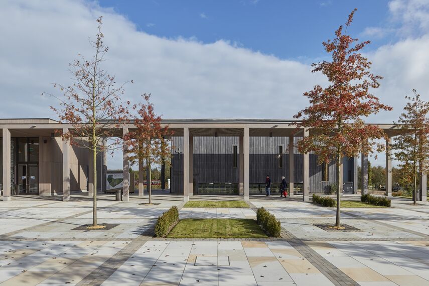 National Memorial Arboretum ansässig in Burton upon Trent, Vereinigtes Königreich