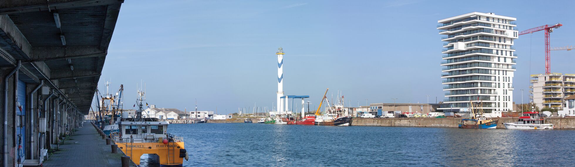ConceptSystem 77 Fenster und ConceptWall 50 Fassaden - Baelskaai 12 (Oosteroever) ansässig in Oostende, Belgienë