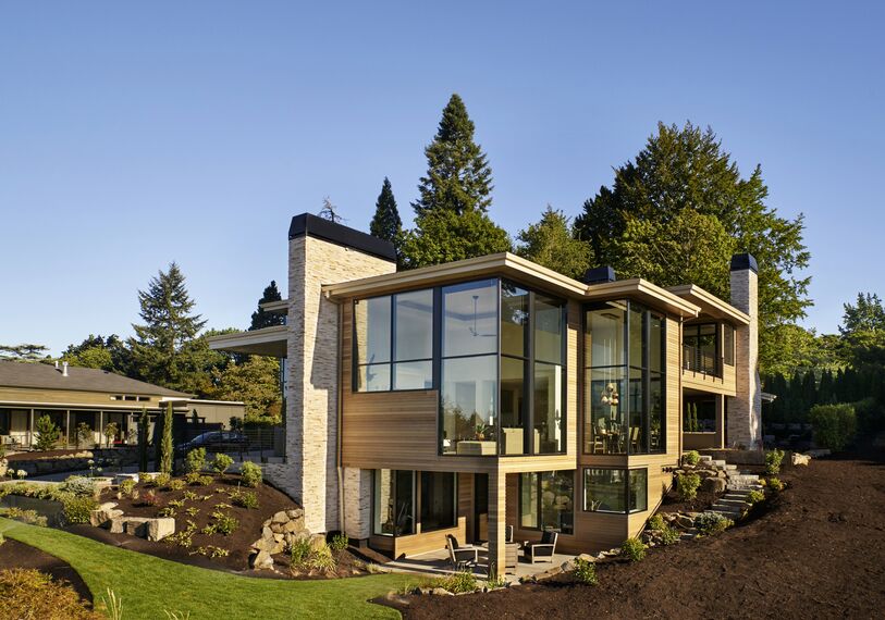 ConceptSystem 68 Fenster und ConceptWall 50 Fassaden - Joie de Vivre (Street of Dreams) ansässig in Portland, Vereinigte Staaten von Amerika
