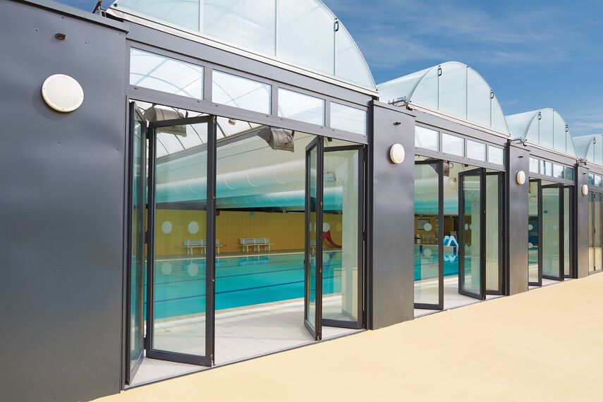 CS 86-HI (c) Abgesagte Systeme und ConceptFolding 77 Schieben und Falten - Swimming pool Swimming Pool ansässig inFrankreich