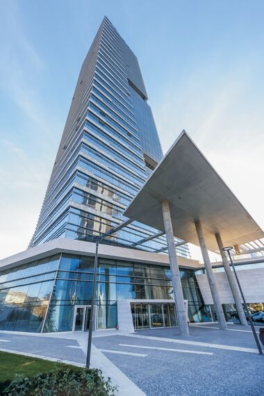CW 50-SC Fassaden - Paragon Tower ansässig in Ankara, Türkei