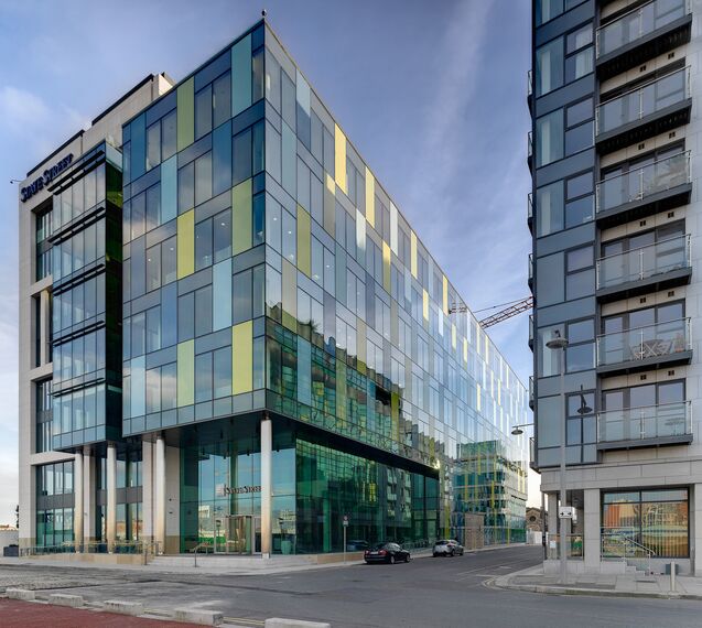 ConceptWall 60 Fassaden - Sir John Rogerson's Quay ansässig in Dublin, Irland