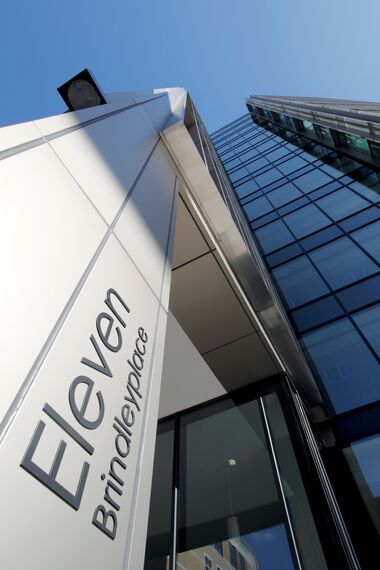 ConceptWall 50 Fassaden, Vision 50 Türen, ConceptSystem 68 Fenster, ConceptWall 60 Fassaden und ConceptSystem 68 Türen - Eleven Brindleyplace ansässig in Birmingham, Vereinigtes Königreich