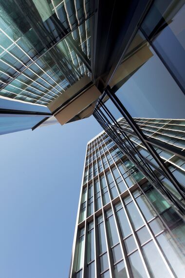 ConceptWall 50 Fassaden, Vision 50 Türen, ConceptSystem 68 Fenster, ConceptWall 60 Fassaden und ConceptSystem 68 Türen - Eleven Brindleyplace ansässig in Birmingham, Vereinigtes Königreich