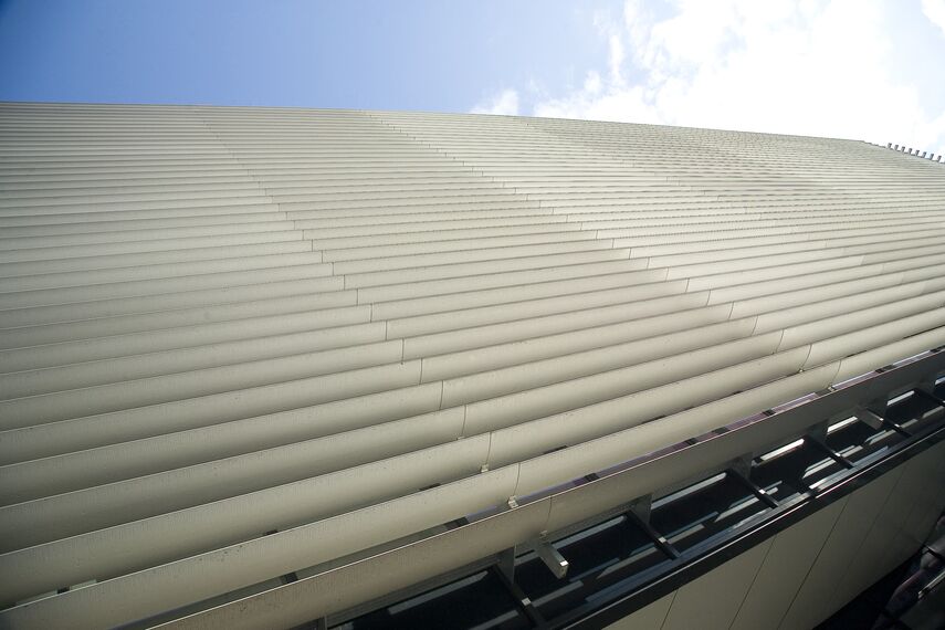 BriseSoleil 100 Sonnenschutz und ConceptWall 50 Fassaden - Office building 't Rabot ansässig in Gent, Belgienë