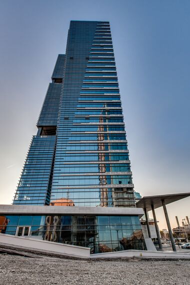 CW 50-SC Fassaden - Business center Paragon Tower ansässig in Ankara, Türkei