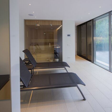 BriseSoleil 40 Sonnenschutz, HiFinity Schieben und Falten und CS 86-HI (c) Abgesagte Systeme - Swimming pool Poolhouse Bergen ansässig in Bergen, die Niederlande