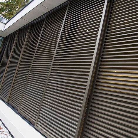 BriseSoleil 40 Sonnenschutz, HiFinity Schieben und Falten und CS 86-HI (c) Abgesagte Systeme - Swimming pool Poolhouse Bergen ansässig in Bergen, die Niederlande