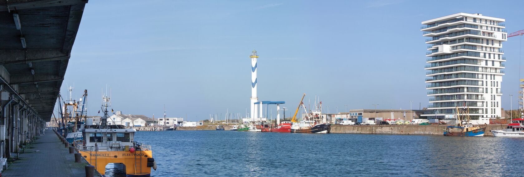 ConceptSystem 77 Fenster und ConceptWall 50 Fassaden - Baelskaai 12 (Oosteroever) ansässig in Oostende, Belgienë